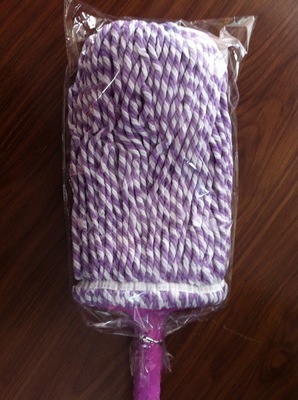 【熱銷產品清潔日用品 8043綿紗拖把必卡鎖自動脫水】價格,廠家,圖片,拖把、拖把桶,臺州市雅潔塑料日用品有限公司-馬可波羅網